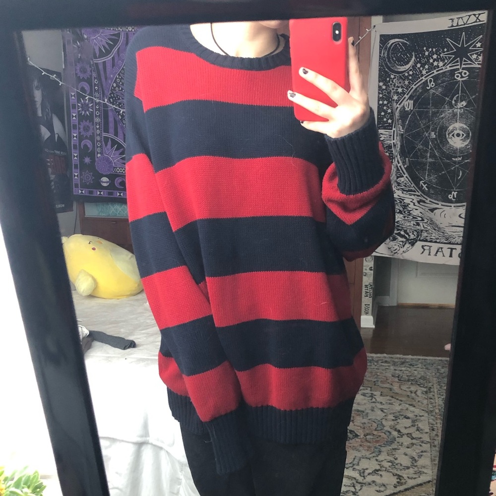 brandy melville striped sweater